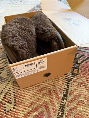 Marley Women's Espresso Fleece Slippers